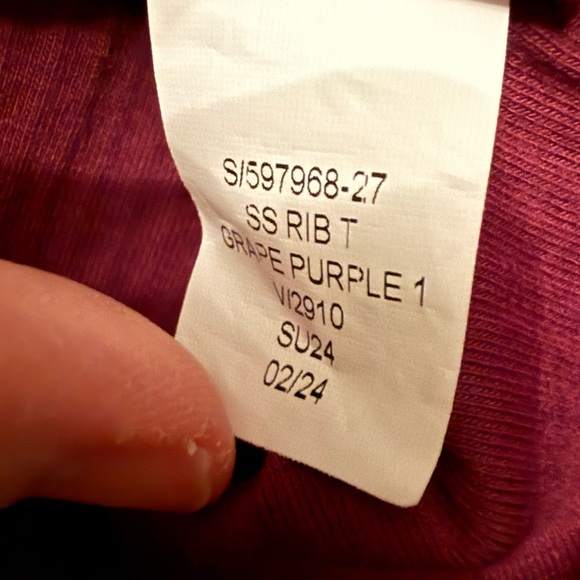 Gap Short Sleeve Ribbed  Crewneck T Shirt Bundle Of 2 Women’s Size Large - Picture 5 of 9